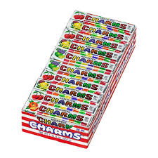 Charms  Assorted Fruit Flavor Squares 1oz 20ct